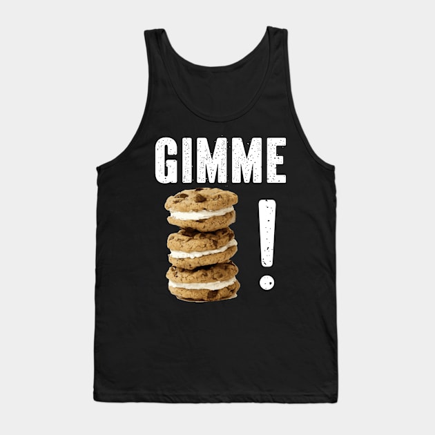 Cocoa-Gimme 5 Cookies! Tank Top by Skylane